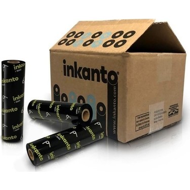 Inkanto Armor Awr-1 110mm x 74m Wax Ribon (25 li paket)